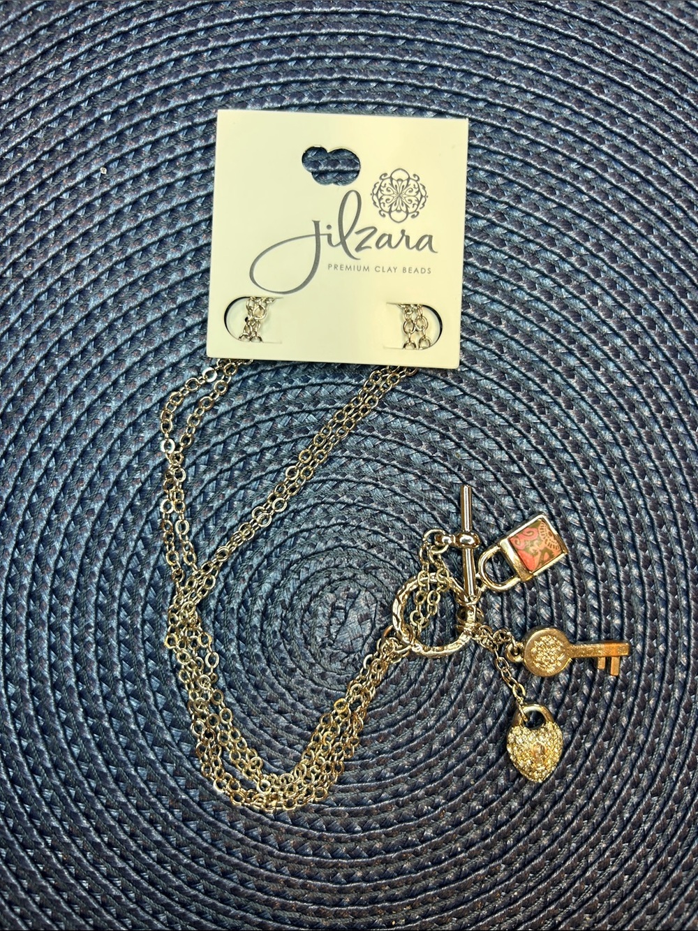 Zara silver Multi-Charm Layered Pendant Necklace - silver